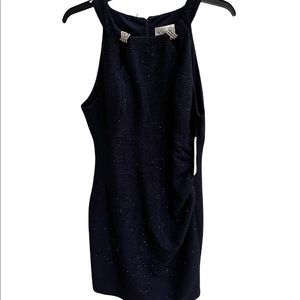NWT Eliza J Navy Cocktail Dress